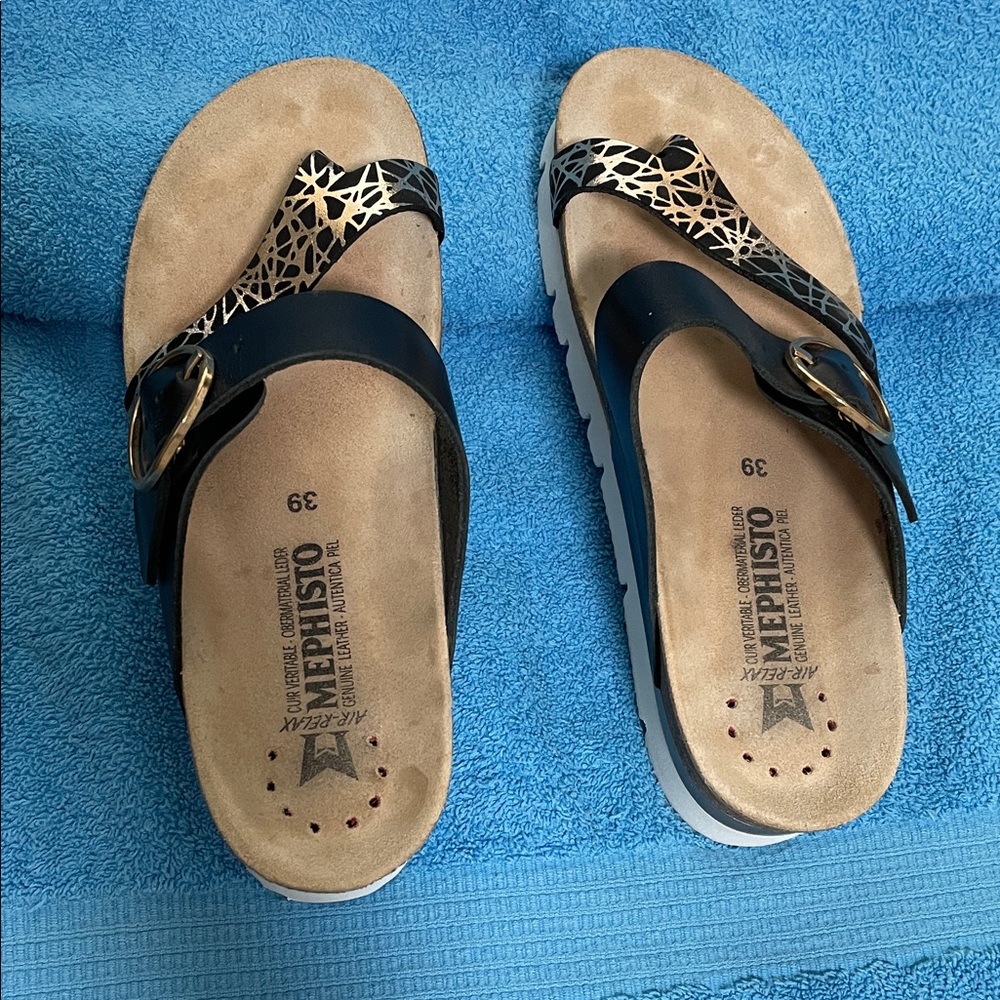 Mephisto Woman’s Sandals Size 39
